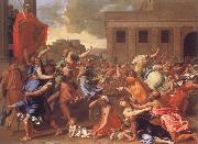 The Abduction of the Sabine Women Poussin